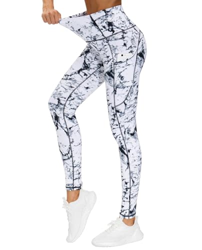 THE GYM PEOPLE Women's Thick High Waist Yoga Pants Workout Leggings