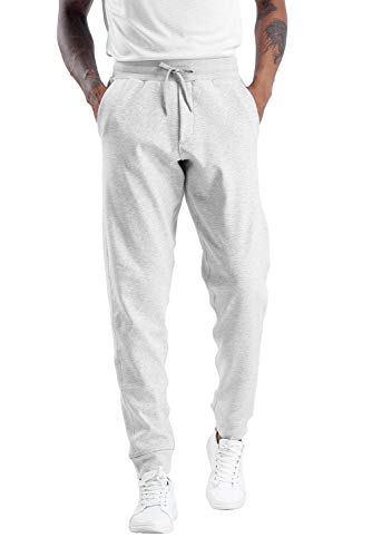THE GYM PEOPLE Mens' Fleece Sweatpants Loose-fit Joggers Pants with Pockets