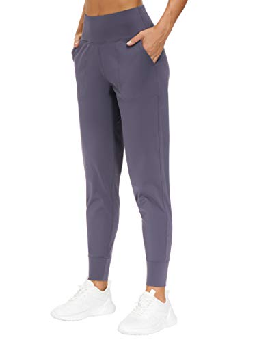 THE GYM PEOPLE Women's Workout Joggers Pants Lightweight Lounge Leggings