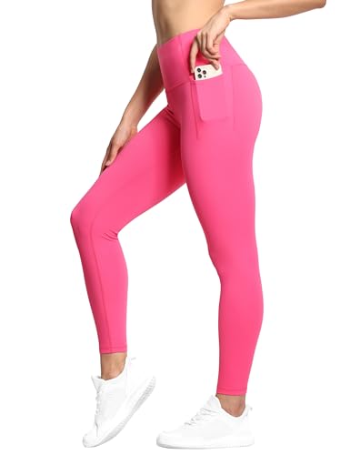 THE GYM PEOPLE Women Tummy Control Leggings Workout Yoga Pants with Pockets