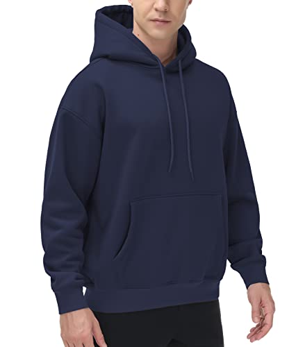 THE GYM PEOPLE Men's Fleece Pullover Hoodie Loose Fit Hooded Sweatshirt