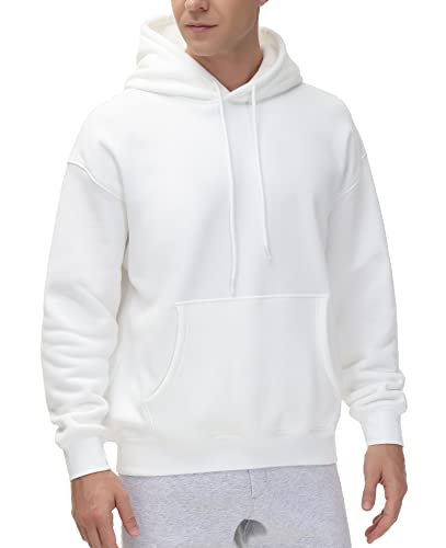 THE GYM PEOPLE Men's Fleece Pullover Hoodie Loose Fit Hooded Sweatshirt