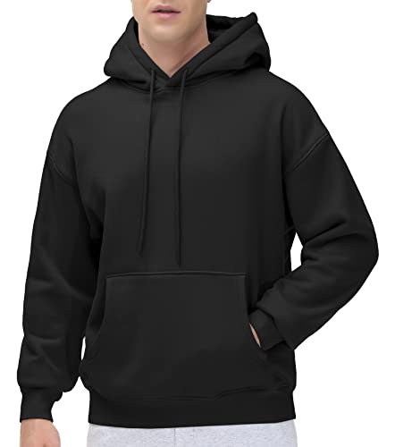 THE GYM PEOPLE Men's Fleece Pullover Hoodie Loose Fit Hooded Sweatshirt