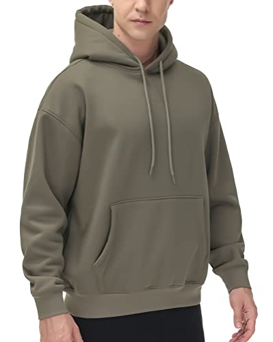 THE GYM PEOPLE Men's Fleece Pullover Hoodie Loose Fit Hooded Sweatshirt