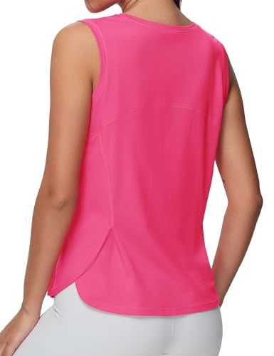 THE GYM PEOPLE Women's Workout Tank Tops Loose Fit Athletic Yoga Shirts