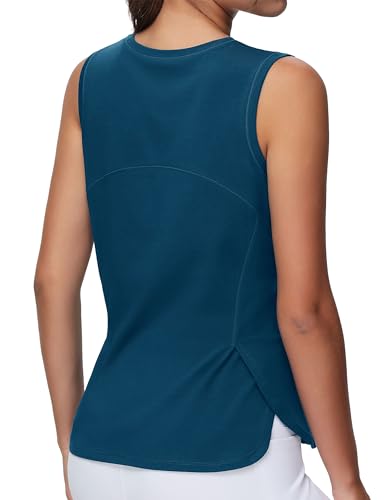 THE GYM PEOPLE Women's Workout Tank Tops Loose Fit Athletic Yoga Shirts