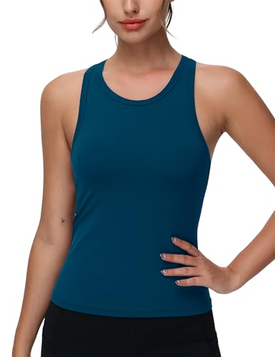 THE GYM PEOPLE Women's Racerback Workout Tank Tops Yoga Sleeveless Shirts