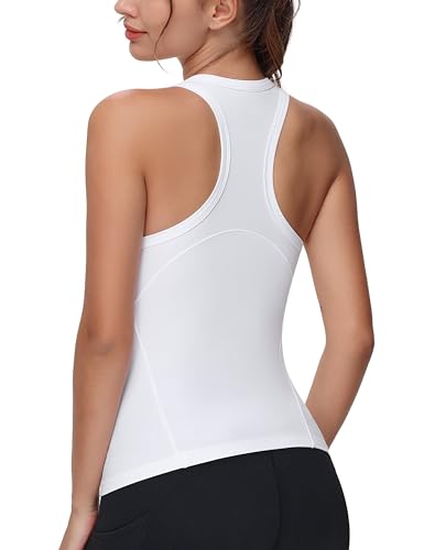 THE GYM PEOPLE Women's Racerback Workout Tank Tops Yoga Sleeveless Shirts