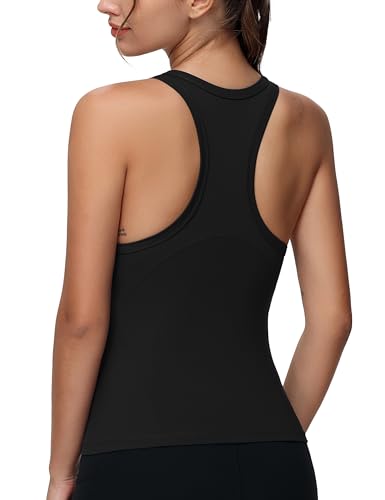 THE GYM PEOPLE Women's Racerback Workout Tank Tops Yoga Sleeveless Shirts