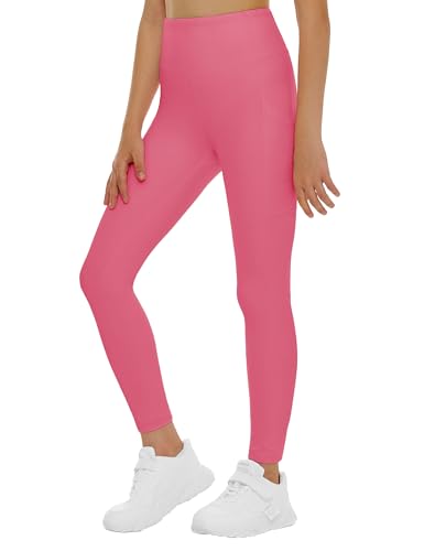 THE GYM PEOPLE Girls Workout Leggings High Waist Kid Dance Yoga Tight Pants