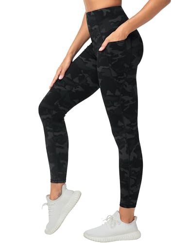 THE GYM PEOPLE Women's Yoga Pants with Pockets High Waist Athletic Leggings