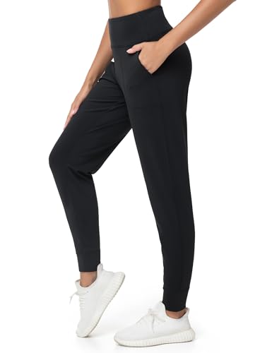 THE GYM PEOPLE Women's Workout Joggers Pants Lightweight Lounge Leggings