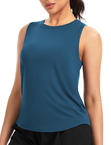 THE GYM PEOPLE Women's Workout Tank Tops Racerback Sleeveless Yoga Shirts