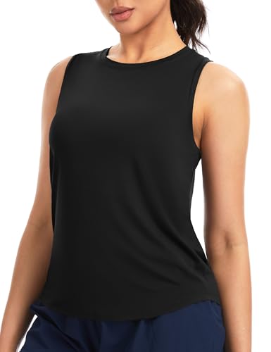 THE GYM PEOPLE Women's Workout Tank Tops Racerback Sleeveless Yoga Shirts