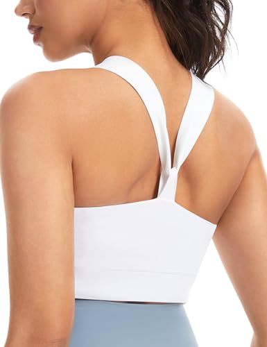 THE GYM PEOPLE Women's V Cross Back Sports Bras Square Neck Yoga Crop Tops